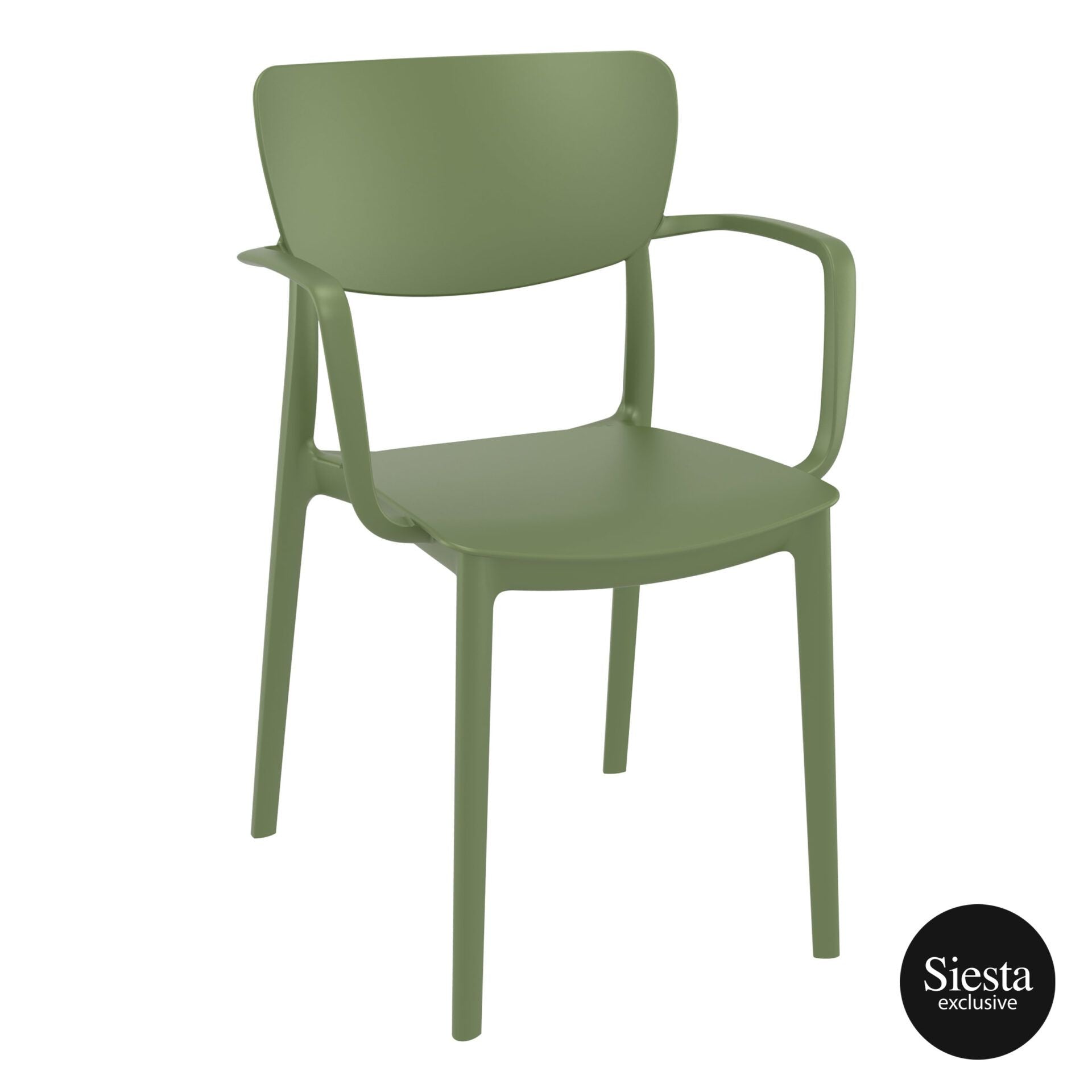 Loft Armchair - Olive Green