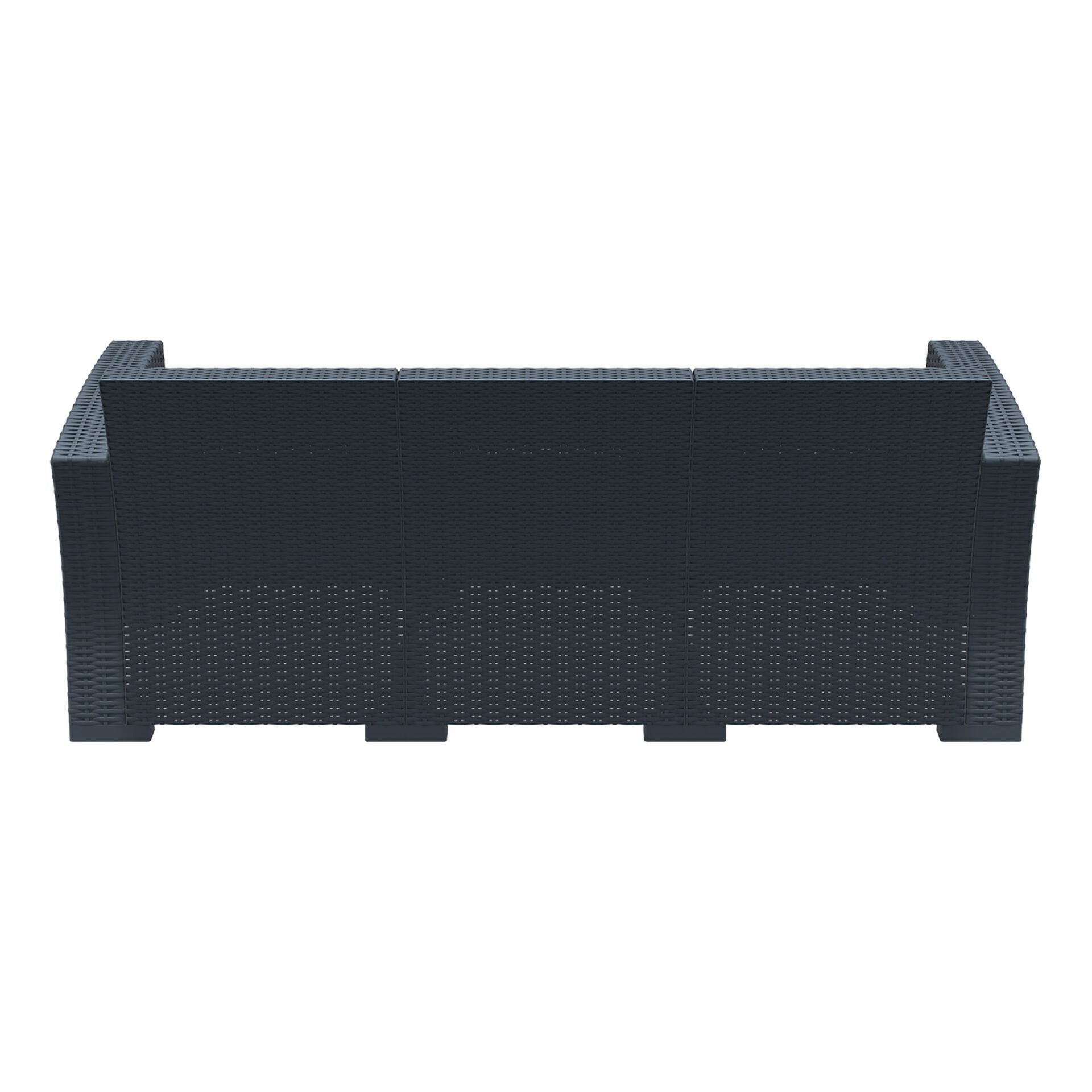 Mykonos Lounge Sofa XL - Silver Grey