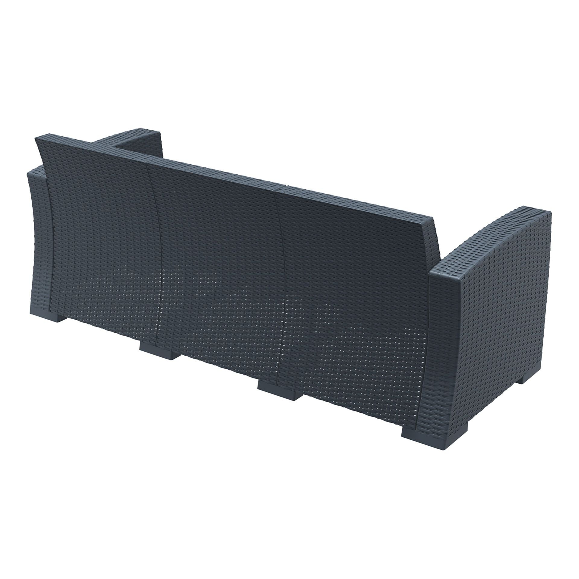 Mykonos Lounge Sofa XL - Silver Grey