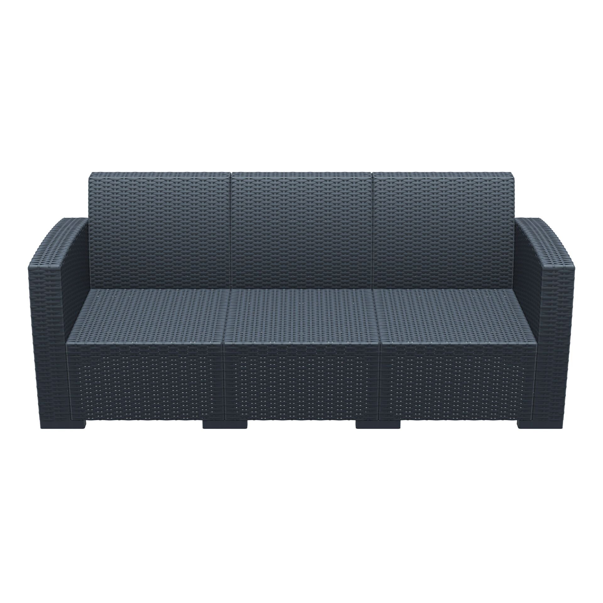 Mykonos Lounge Sofa XL - Silver Grey