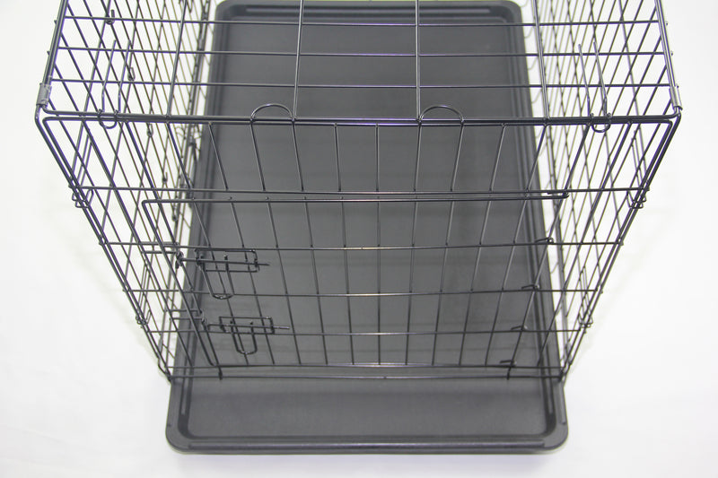 YES4PETS 30' Portable Foldable Dog Cat Rabbit Collapsible Crate Pet Cage with Blue Cover Mat