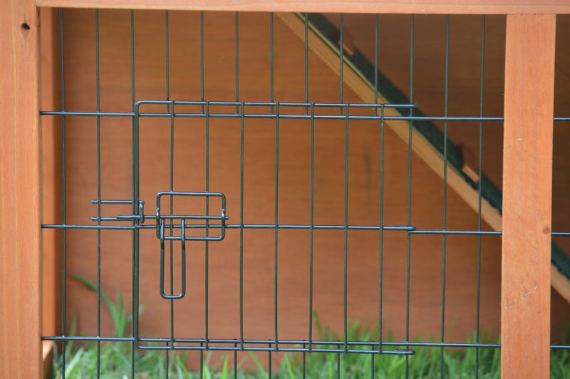 Double Storey Rabbit Hutch Guinea Pig Cage , Ferret cage W Pull Out Tray
