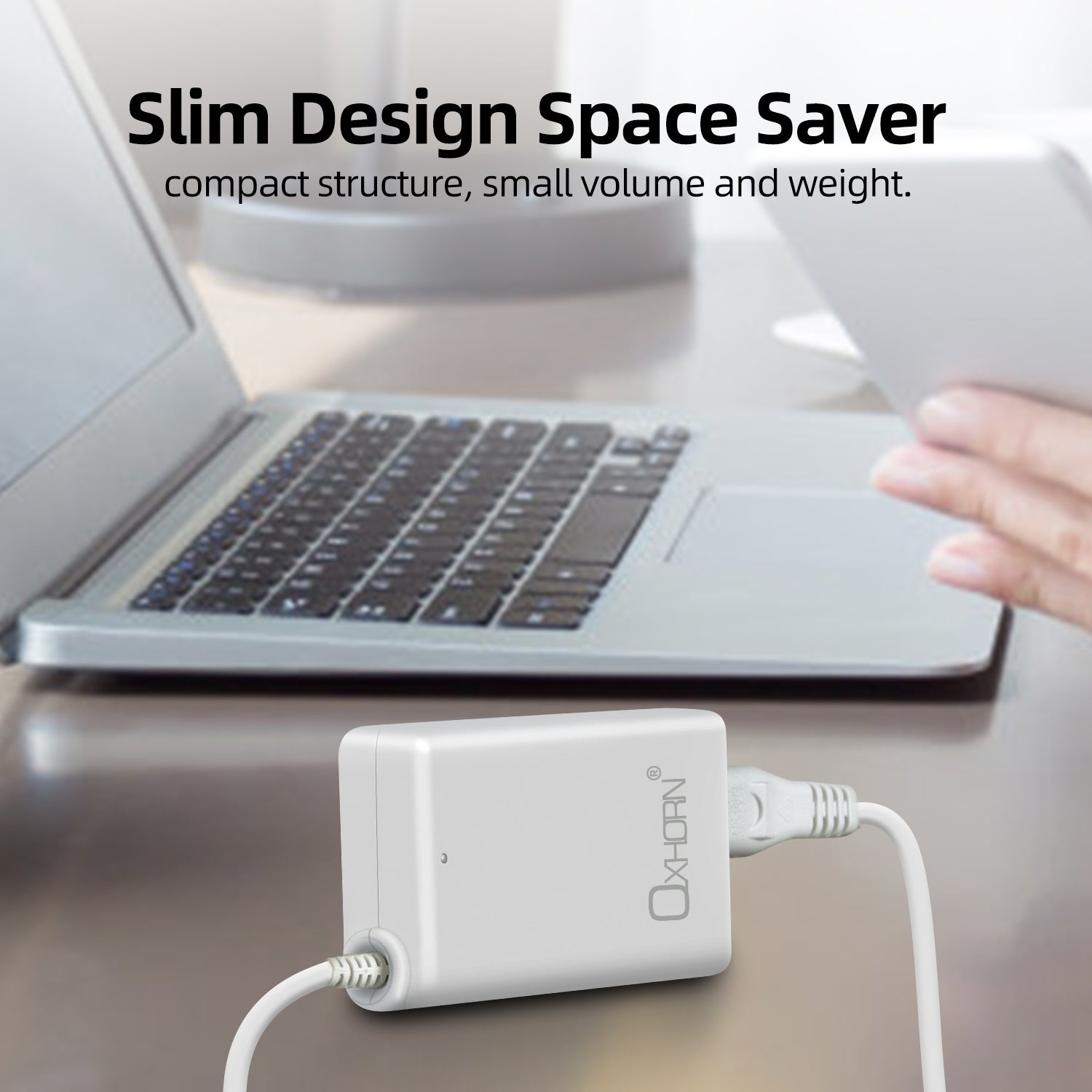 Oxhorn Type C GaN Charger 65W White