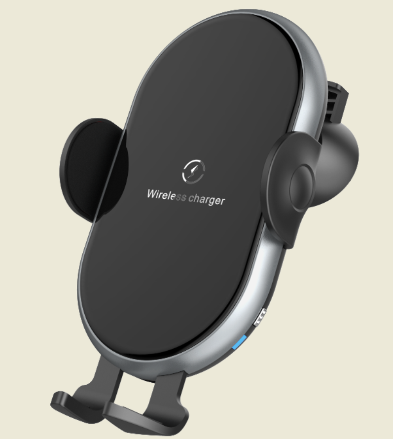 C366: Automatic Clamping Wireless Car Charger, with backlight