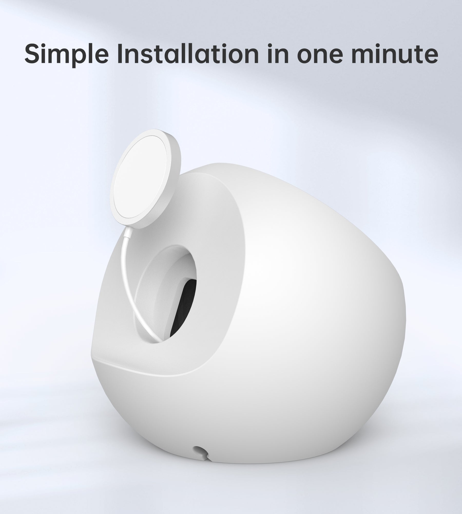 CHOETECH H050-W Magnetic Holder for iPhone 12/13/14 /15 Series and iWatch (White)