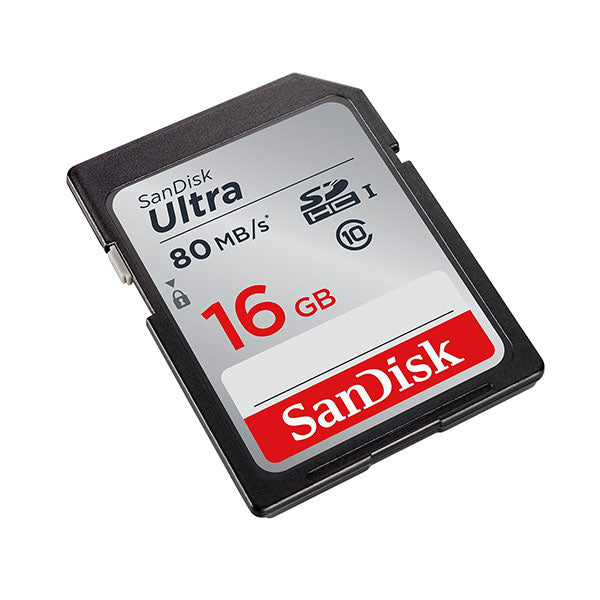 SDSDUNC-016G: SANDISK 16GB SDHC Class 10 Ultra 80MB/S