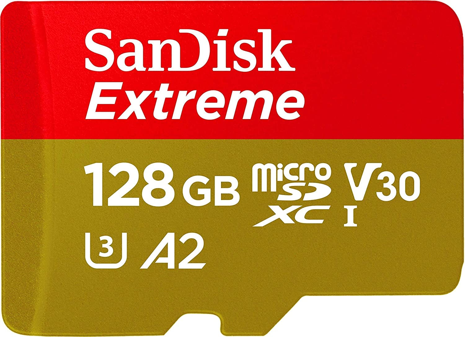SANDISK SDSQXA1-128G-GN6MN MicroXD Extreme A2 V30 UHS-I/U3 160R/90W NO SD ADAPTER