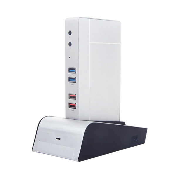 Winstars USB3.0 Multi-task Dual Video Docking Station with HDD Docking Base