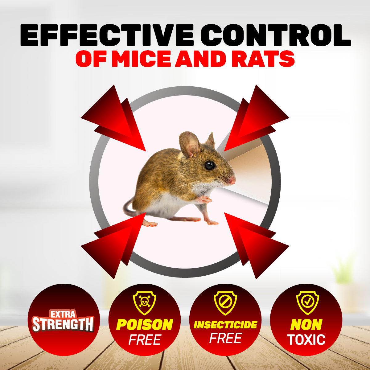 SAS Pest Control 48PCE Rat Mice Tunnel Traps Non-Toxic Effective 80 x 150mm