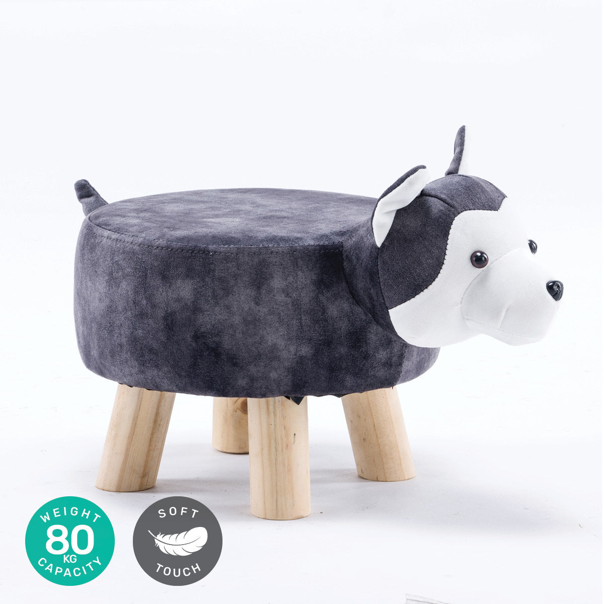 Home Master Kids Animal Stool Sheep Dog Character Premium Quality & Style