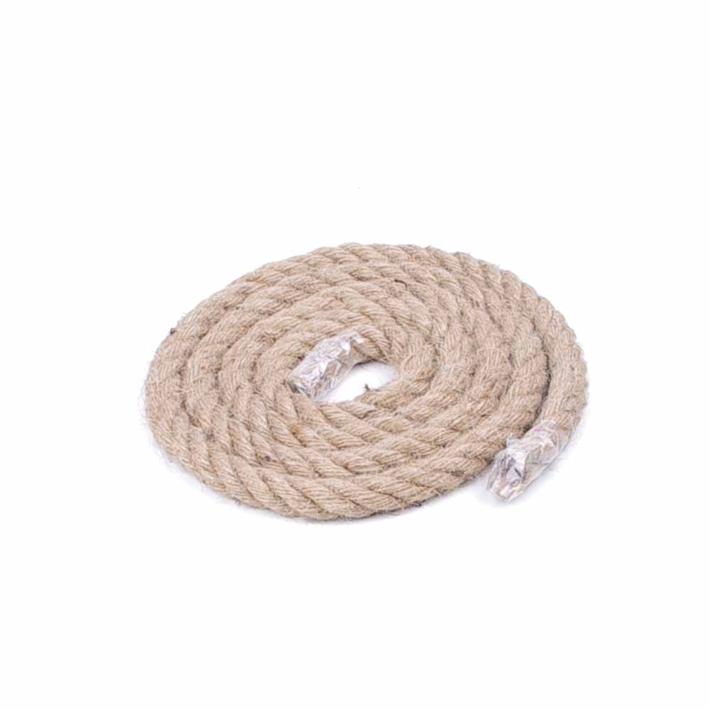 2m Sisal 20mm Rope Natural Twine Cord Thick Jute Hemp Manila Crafting Home Decor