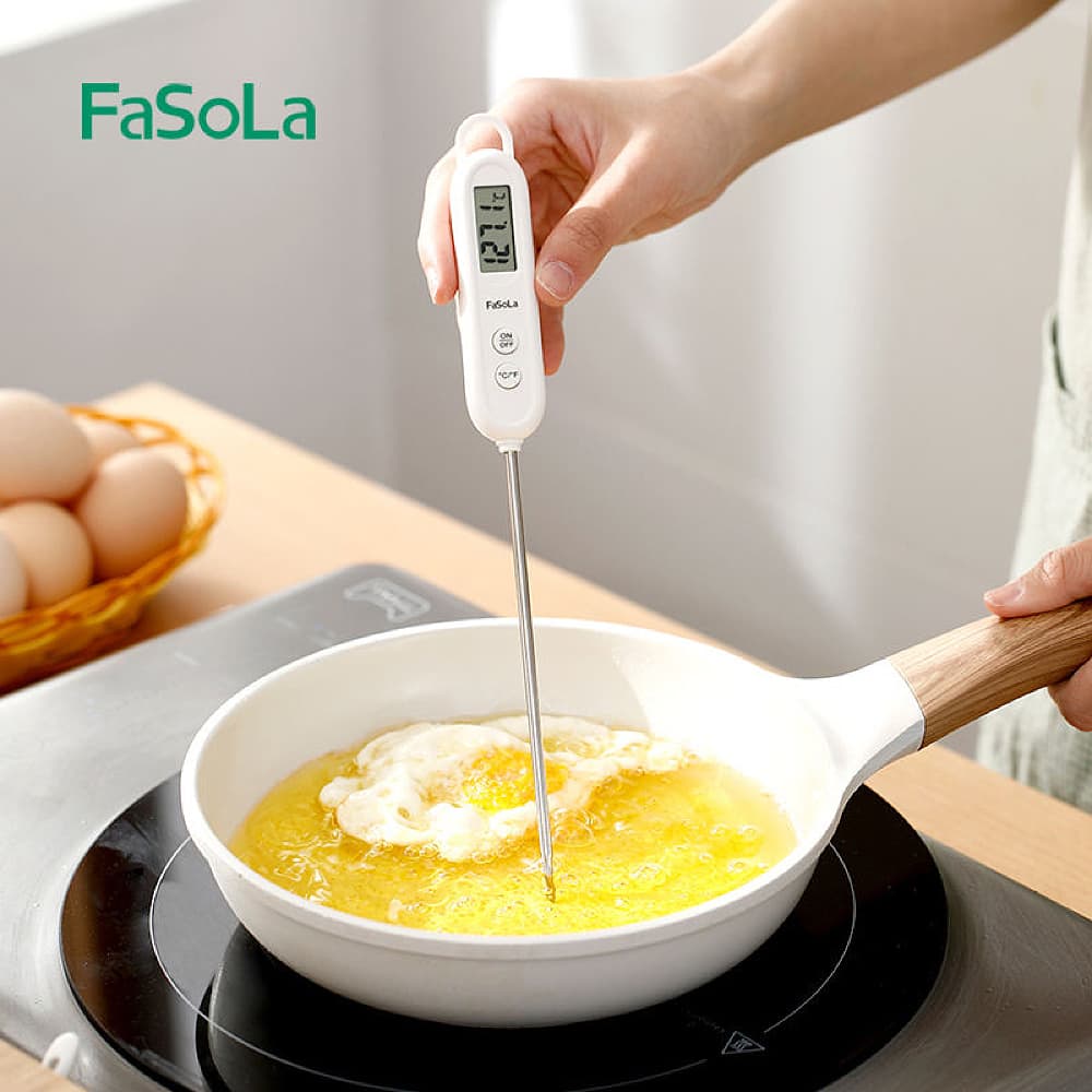 FASOLA Food Thermometer White -58°F~572°F