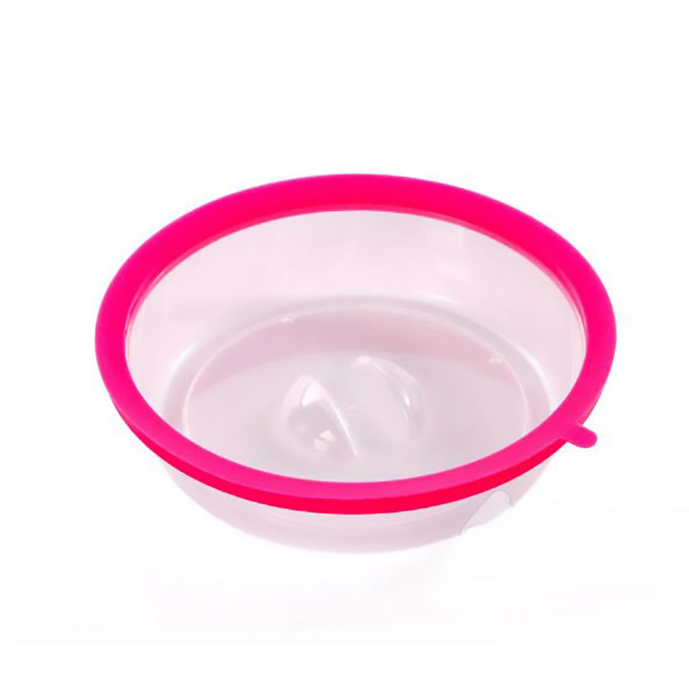 4 Sets Microwave Oven Plate Cover Non Stick Plastic Clear Dish Lid Table Dustproof