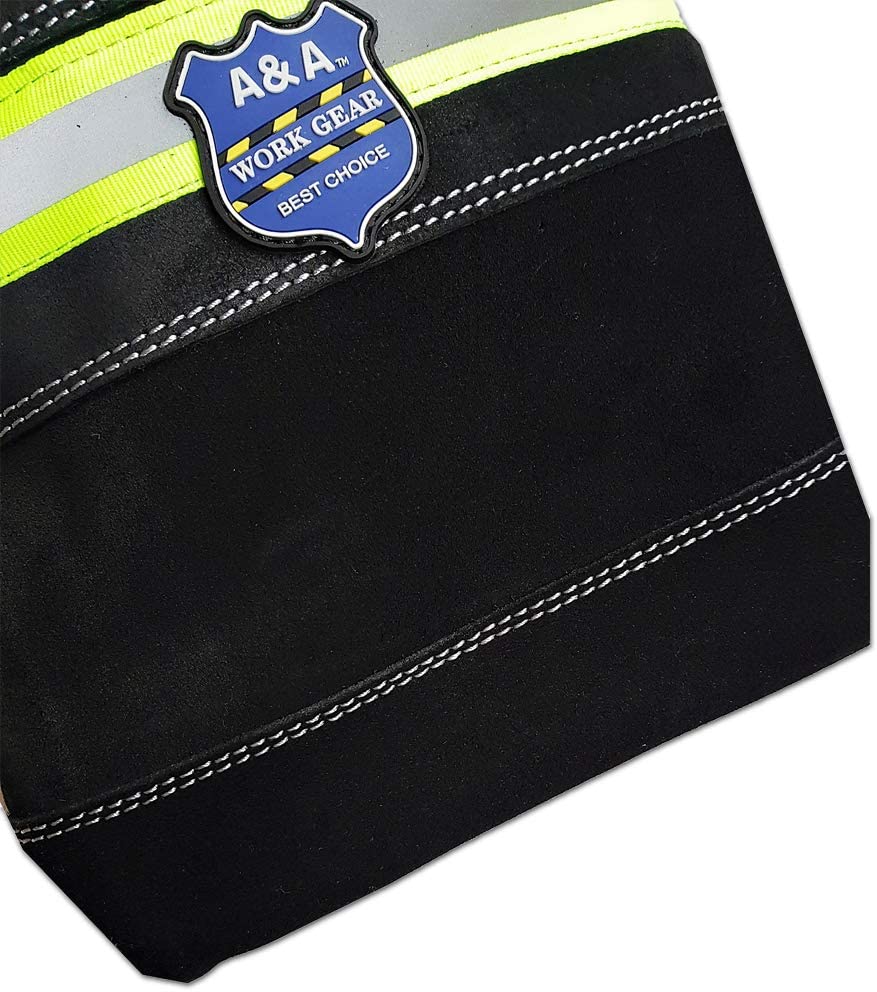 Large ( 25*22 CM ) one Pocket Fastener Pouch Tool Belt , Single Pocket Pouch in Heavy Cowhide Suede Leather