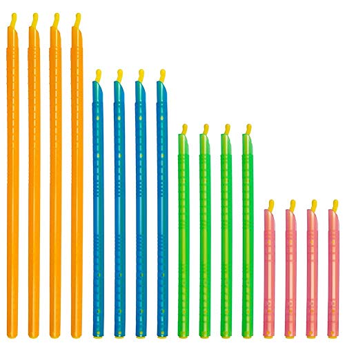 16 PCS Chip Clips Plastic Bag Sealer Stick, Stay Fresh Bag Sealer Sticks Magic Kitchen Food Storage Clips, Bag Sealer