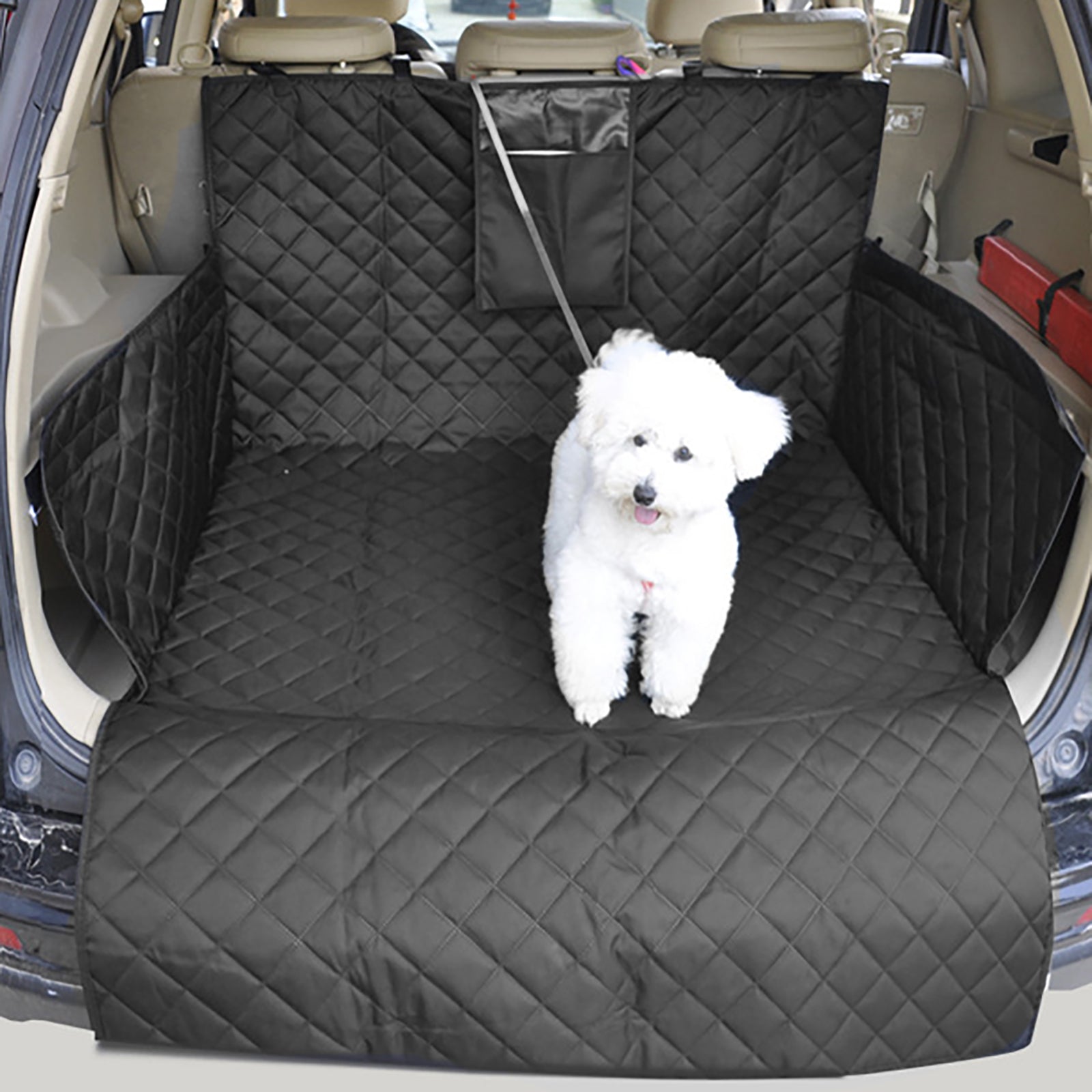 Pet Dog Car Back Seat Cover Anti Dirty Oxford Waterproof Fabric Protector Mat L