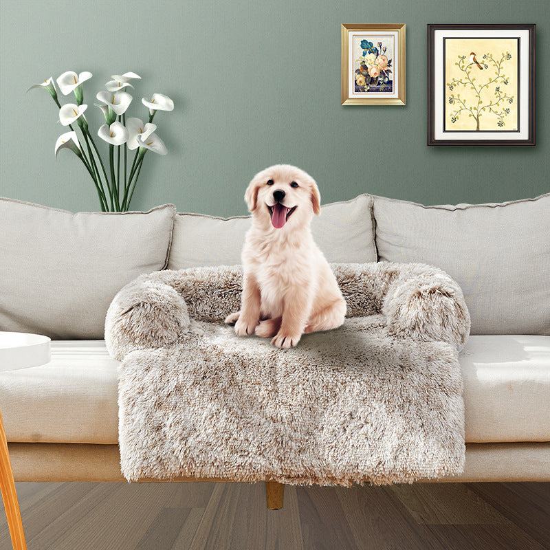 PawFriends Pet Sofa Bed Dog Calming Sofa Cover Protector Cushion Plush Mat XL