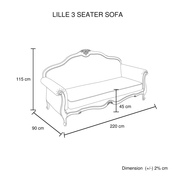 Oak Wood White Washed Finish Rolled Armrest 3+2+1 Seater Sofa Set Linen Fabric