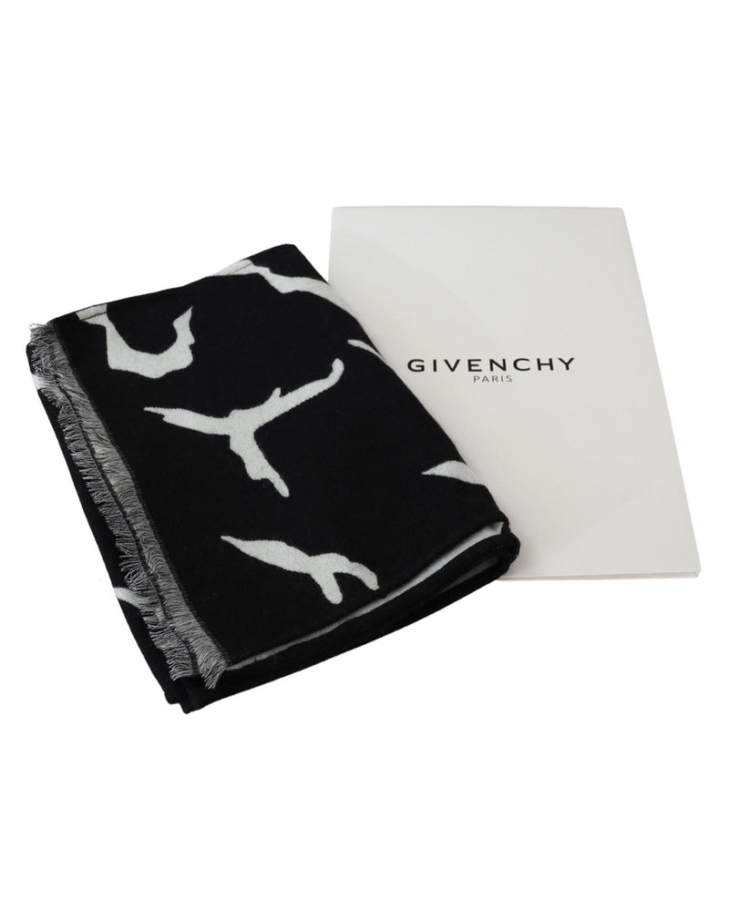 Brand New Givenchy Scarf with Logo Details One Size Men