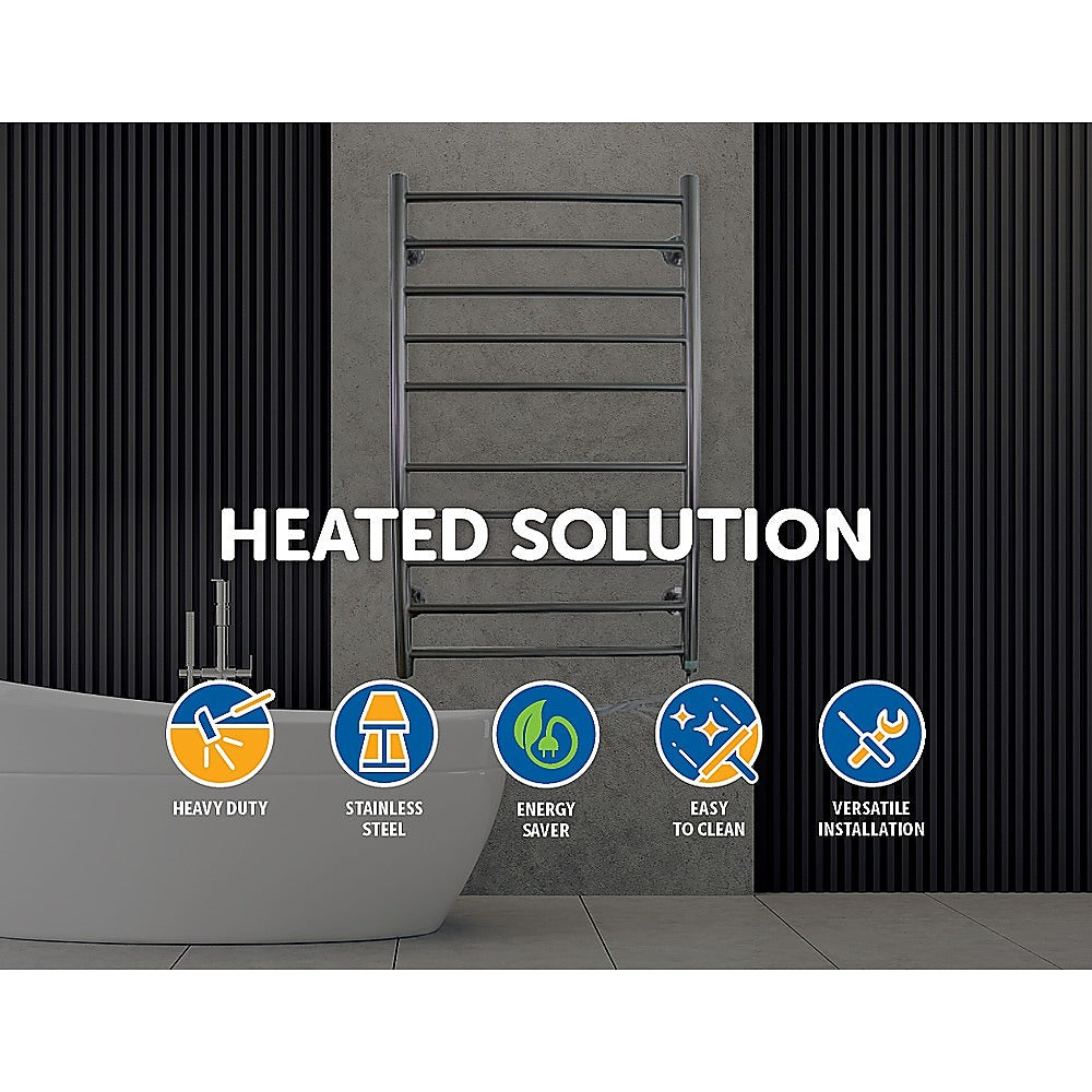 Electric Heated Bathroom Towel Rack / Rails -100w