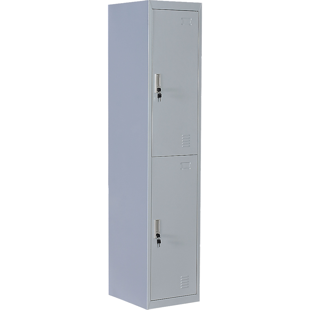 Two-Door Office Gym Shed Storage Lockers