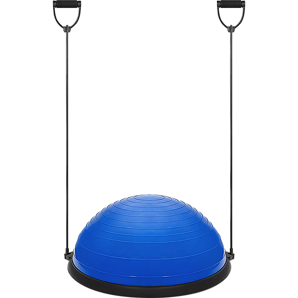 Gym Balance Core Ball with Resistance Strap