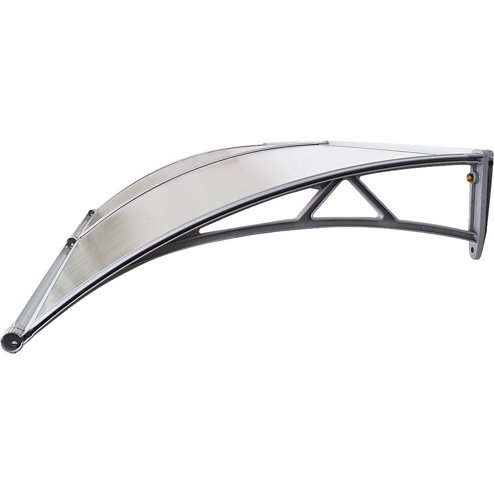 DIY Outdoor Awning Cover 1mx2m with Rain Gutter