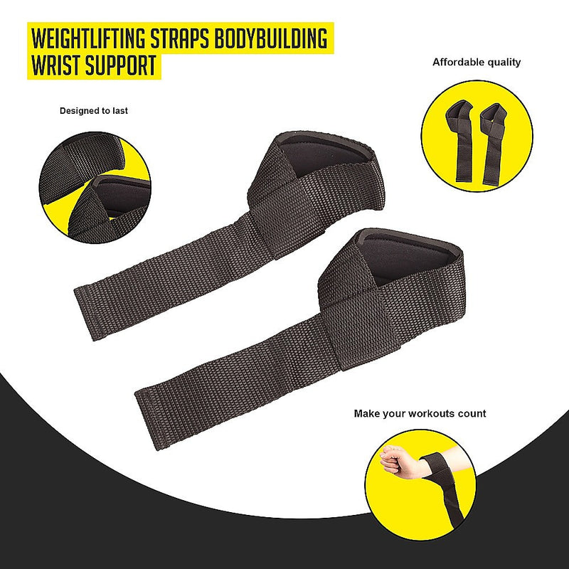 Weightlifting Straps Bodybuilding Wrist Support