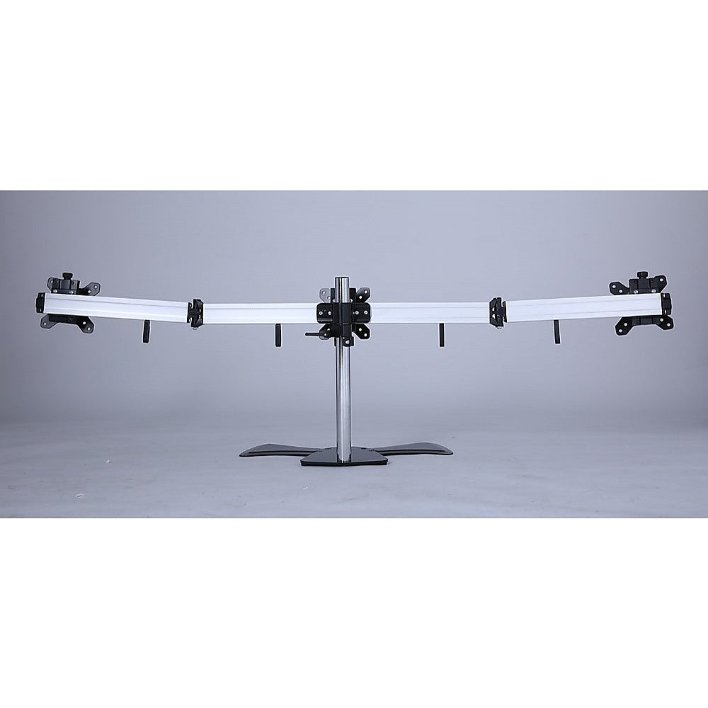 Triple Tilt LCD Monitor Mount Freestanding Desktop Stand