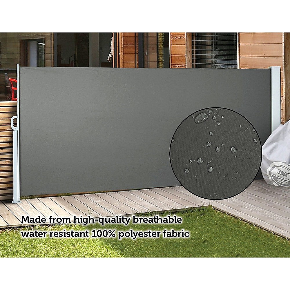 1.8 x 3m Retractable Side Awning Shade