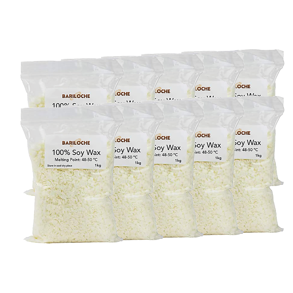 10kg Professional Grade 100% Natural Soy Wax Candle Making Supplies
