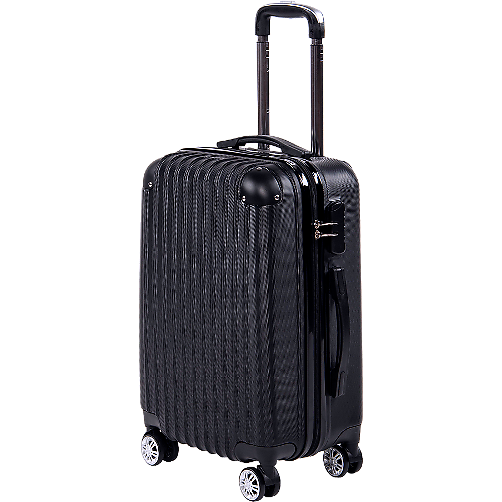 Delegate Suitcases Luggage Set 20" 24" 28" Carry On Trolley TSA Travel Bag