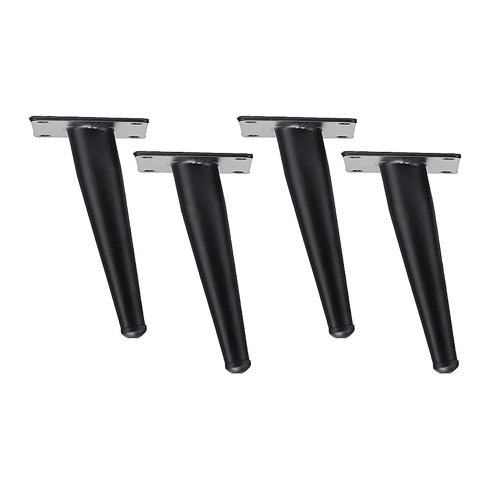 4 x 15cm Metal Furniture Legs Mid Century Retro Scandinavian Danish Sofa Feet