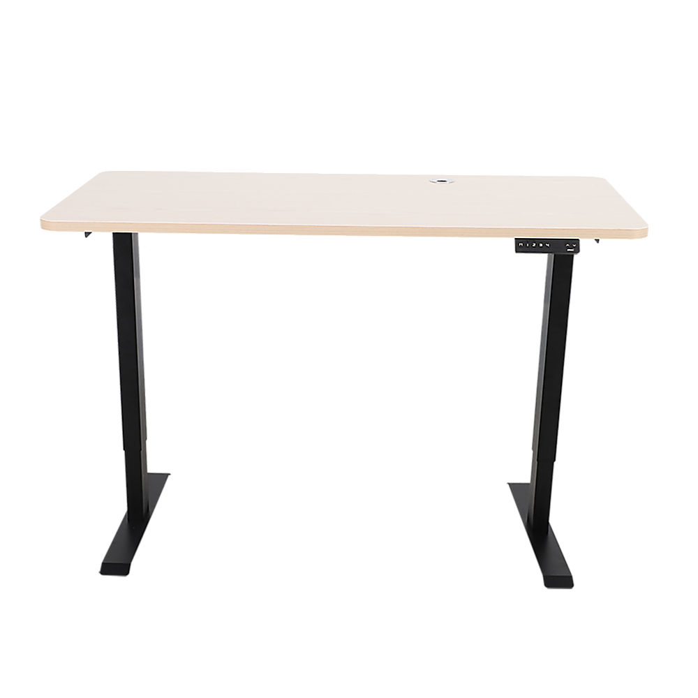 Palermo Standing Desk Sit Stand Height Adjustable Motorised 140cm Table Dual Motor