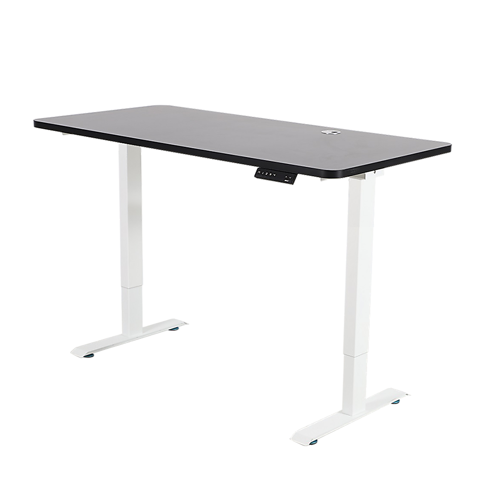 Palermo Standing Desk Sit Stand Height Adjustable Motorised 140cm Table Dual Motor