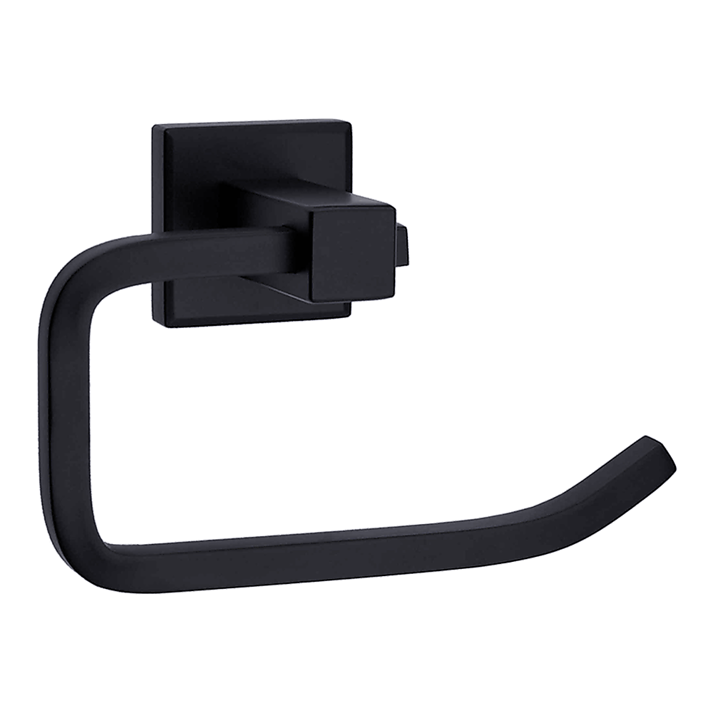 Classic Toilet Paper Holder Matte Black Finish
