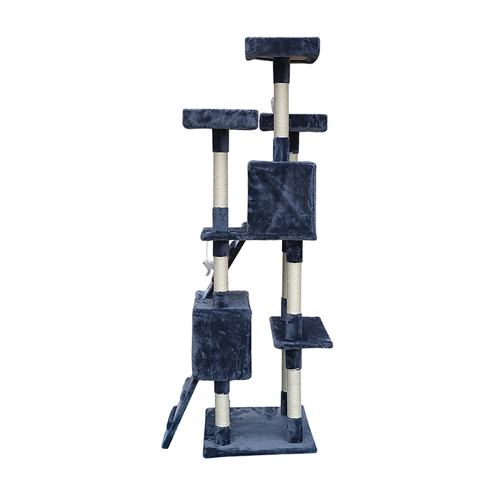 180cm Cat Tree Scratching Post Scratcher Tower Condo House Furniture Wood