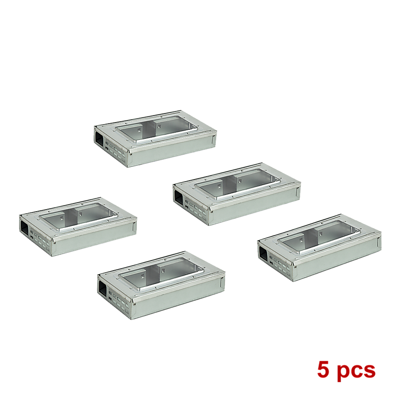 5x Humane Mice Trap Reusable Safe Catching Metal Mouse Multi Live Catcher