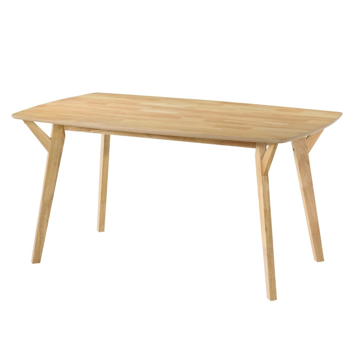 1.5m 6 Seaters Oval Dining Table Colour Natural