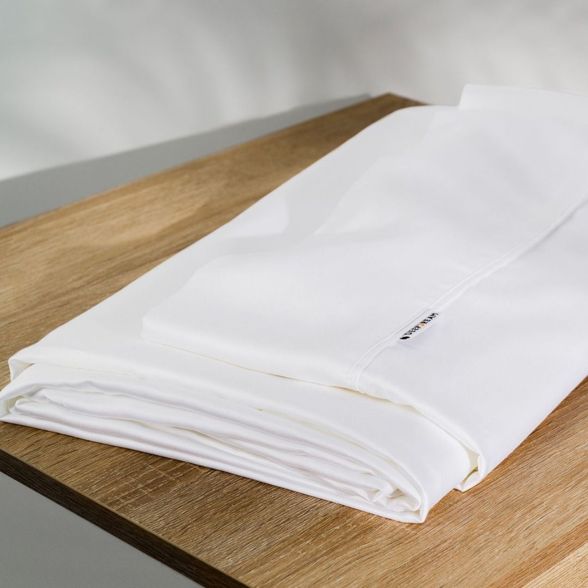 Better Dream 100% Organic Bamboo Fitted Bed Sheet Set White Size Double