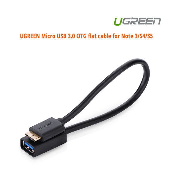 UGREEN Micro USB 3.0 OTG flat cable for Galaxy Note 3/S4/S5 (10801)