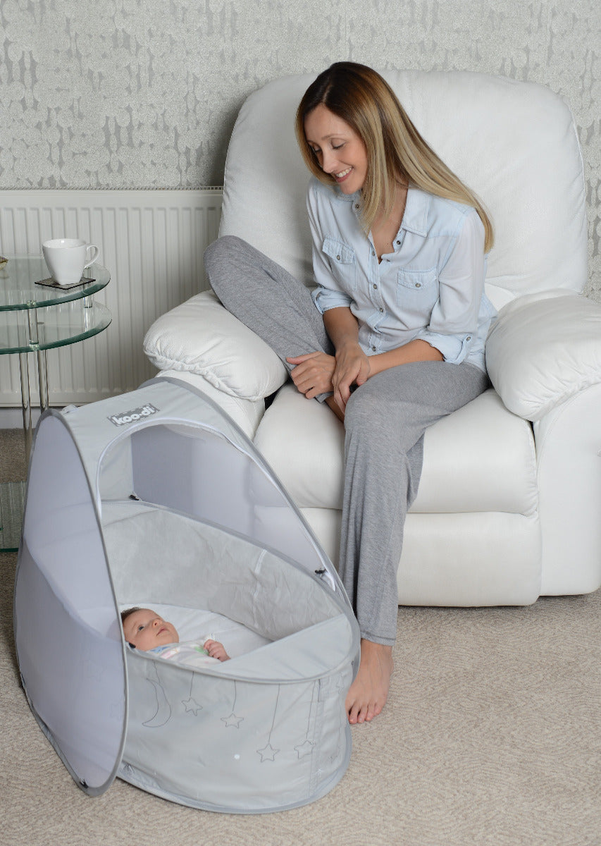 Pop-Up Travel Bassinette - Grey
