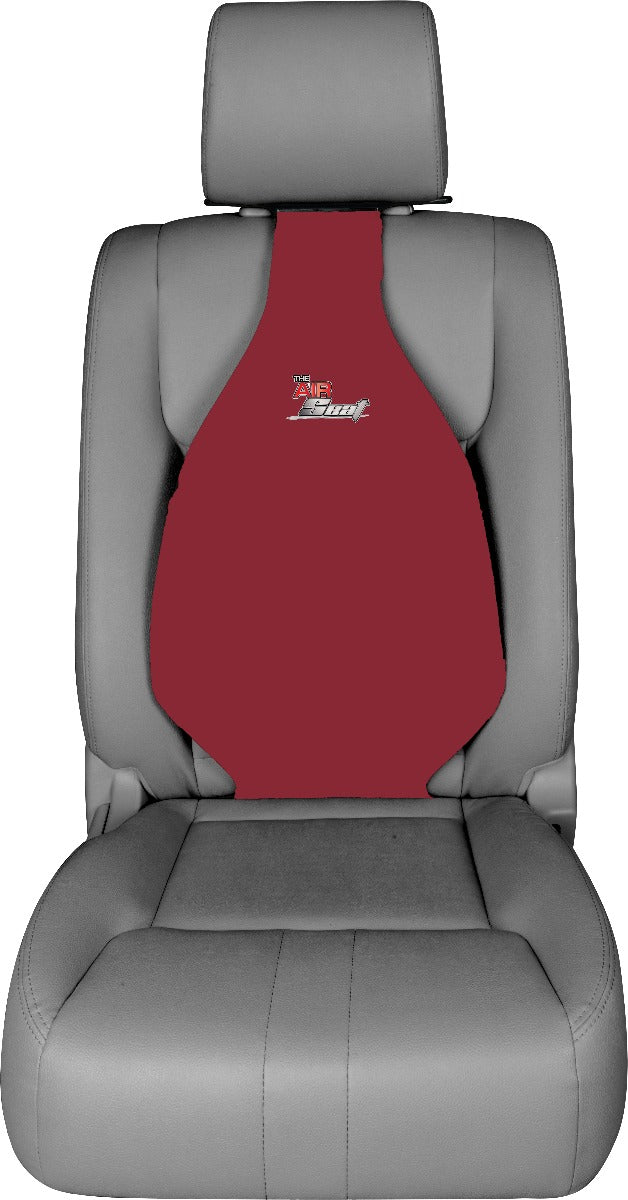 Universal Seat Cover Cushion Back Lumbar Support THE AIR SEAT New RED X 1
