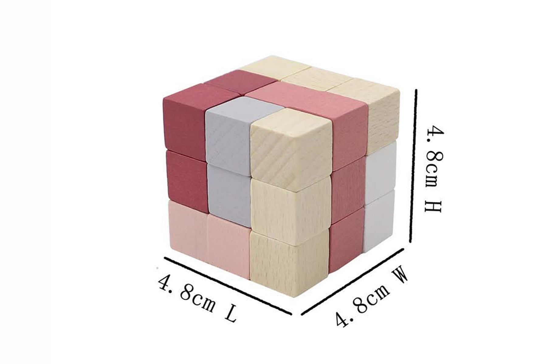 CALM & BREEZY SNAKE SOMA WOODEN BRAIN TEASER PUZZLE