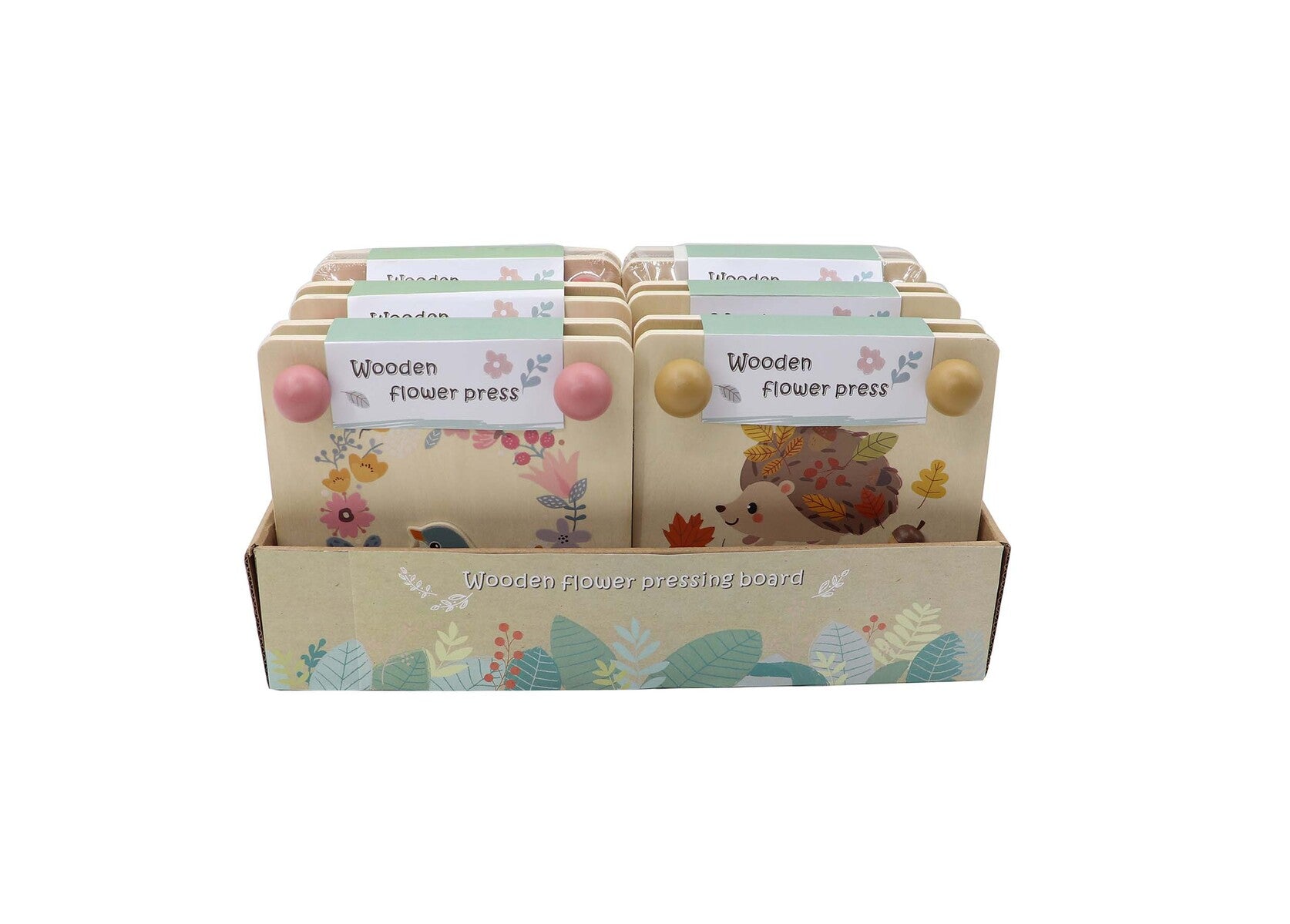 CALM & BREEZY FLOWER PRESS ECHIDNA CRAFT KIT