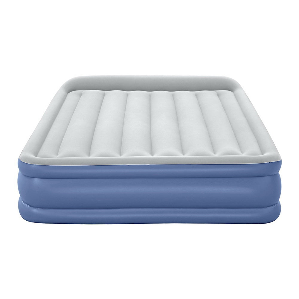 Bestway Queen Air Bed Inflatable Mattress Sleeping Mat Battery Built-in Pump