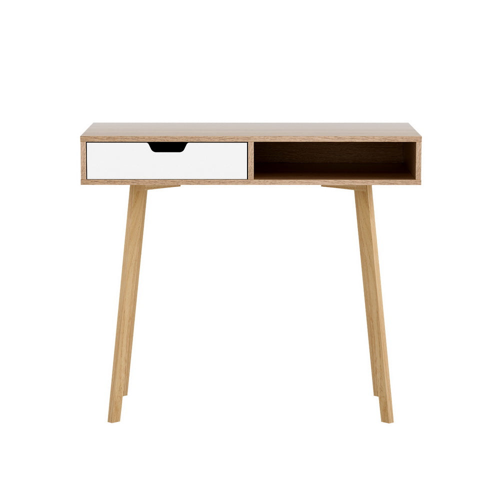 Artiss 2 Drawer Wood Computer Desk