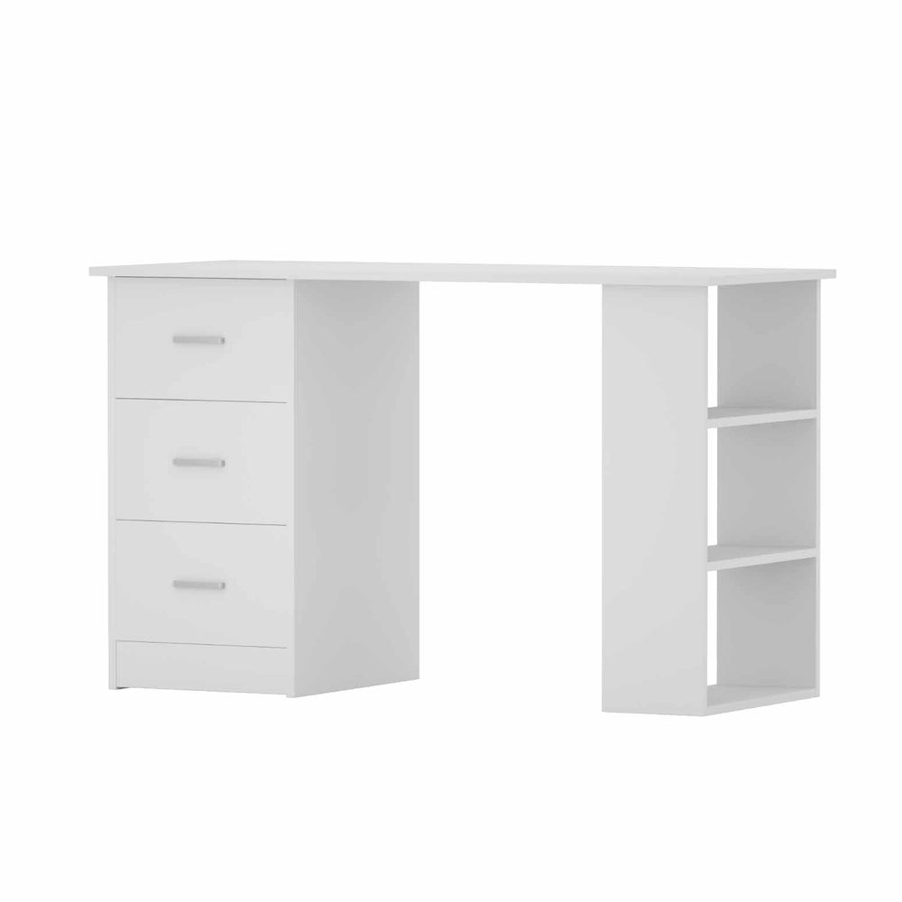 Artiss Office Computer Desk Student Study Table Workstation 3 Drawers Shelf 120cm