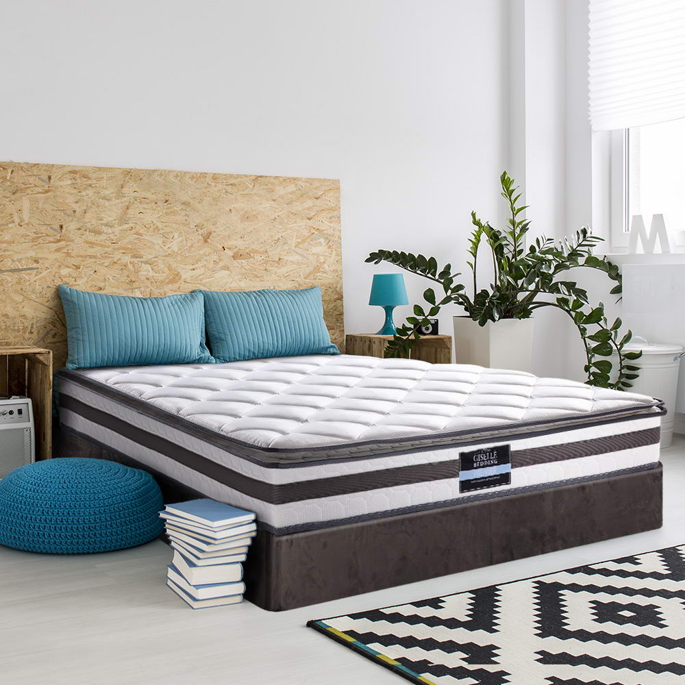 Giselle Bedding Normay Bonnell Spring Mattress 21cm Thick Queen