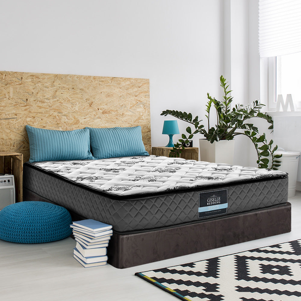 Giselle Bedding Rocco Bonnell Spring Mattress 24cm Thick King Single